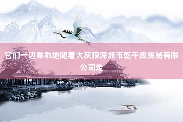 它们一边乖乖地随着大灰狼深圳市乾千成贸易有限公司走